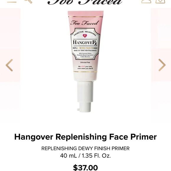 Too Faced Hangover Replenishing Face Primer - Picture 3 of 3